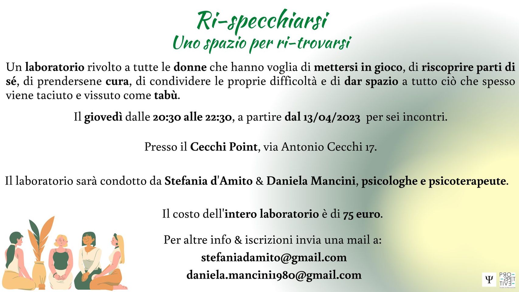 Ri-specchiarsi, uno spazio per ri-trovarsi