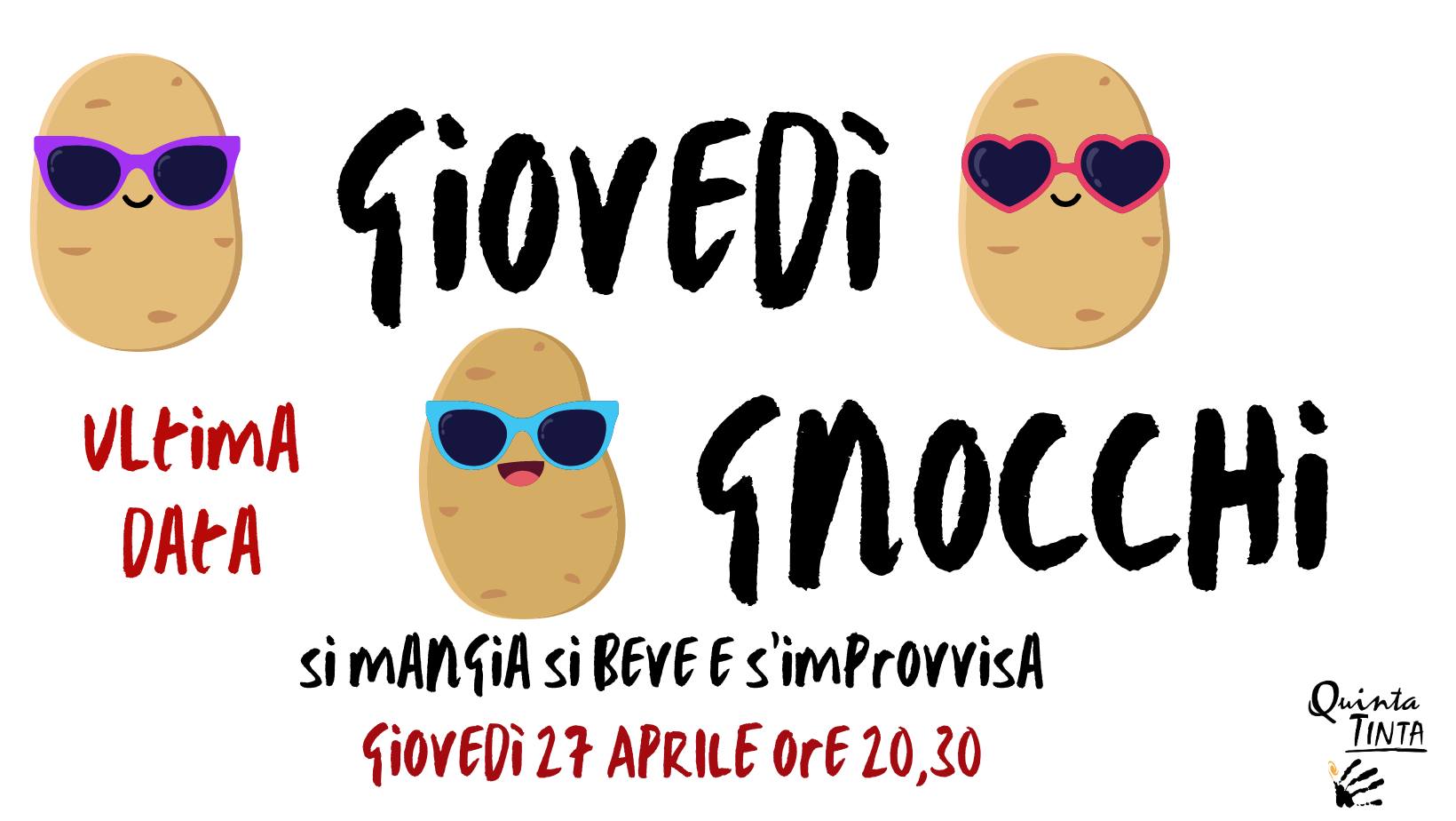 Giovedì Gnocchi – Impro Show ultima data al Cecchi Point