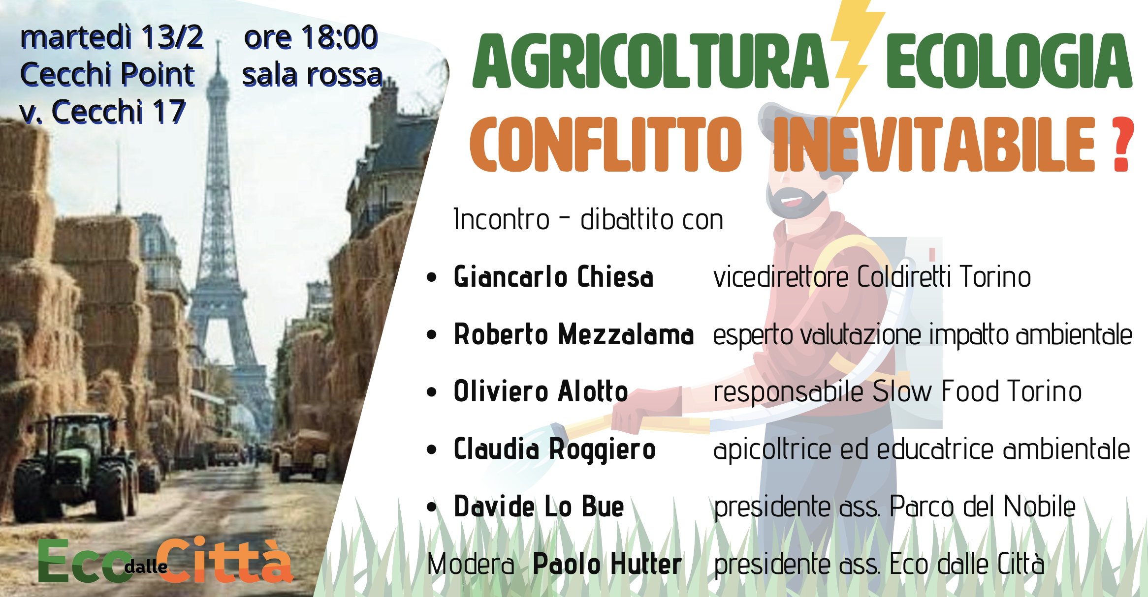 Agricoltura ed ecologia: conflitto inevitabile? – Dibattito aperto