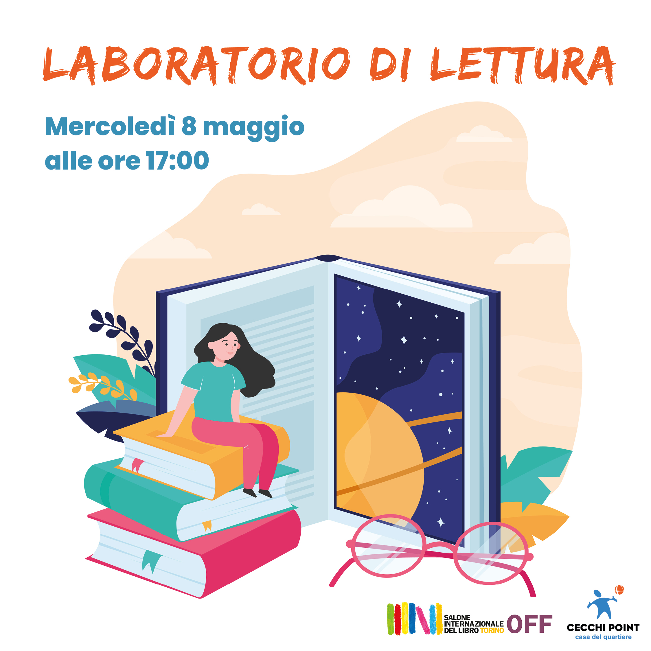 SALONE OFF – Laboratorio di lettura a cura della Biblioteca Italo Calvino