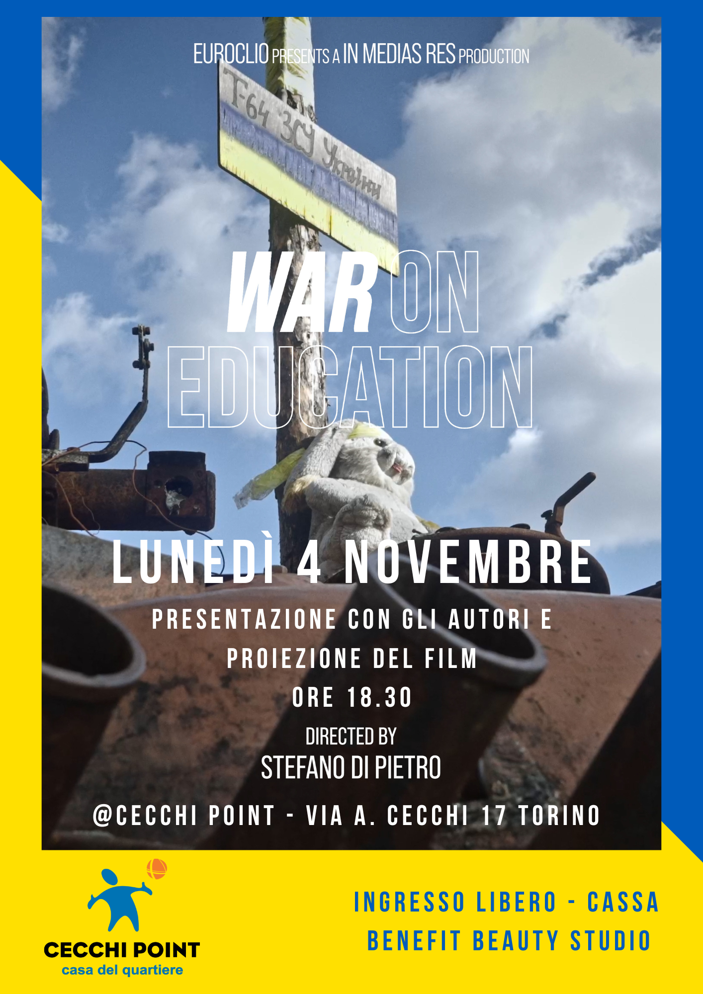 Proiezione – “War on Education”