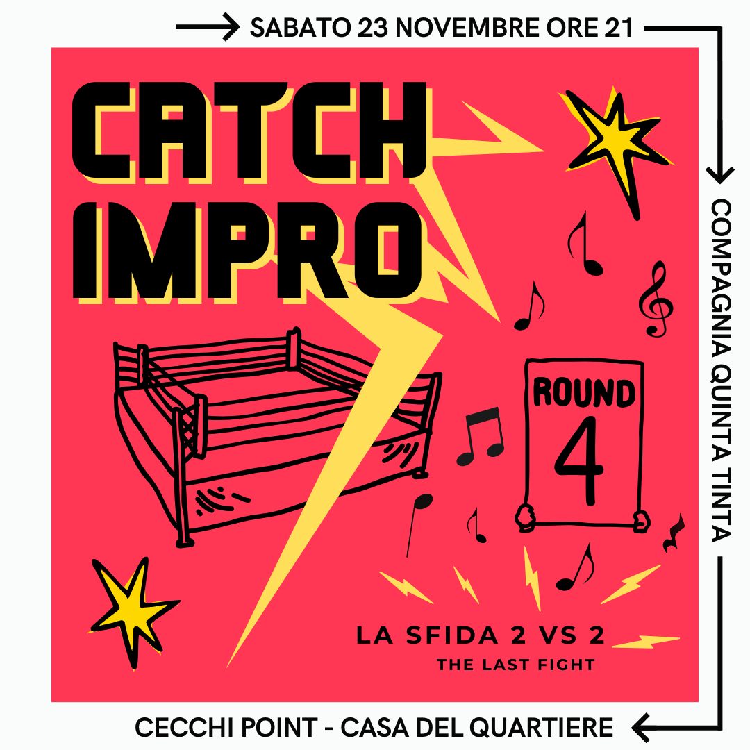 Improvvisazione teatrale – Catch Imprò – Quintatinta